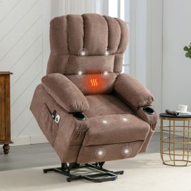 ELECTRIC POWER LIFT LOUNG CHAIR WITH REMOTE & USB. REMOTE FEATURES INCLUDE, MESSAGE, HEATING AND VIBRATION. ELECTRIC POWER LIFT LOUNG CHAIR WITH REMOTE & USB. REMOTE FEATURES INCLUDE, MESSAGE, HEATING AND VIBRATION.