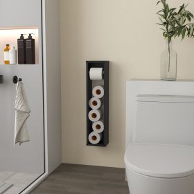 Toliet Paper Holder Magna, Bathroom, Black Toliet Paper Holder Magna, Bathroom, Black