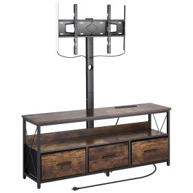 52" TV Stand/Entertainment Center with Mount for up to 75 in TVs, with Power Outlet & LED Lights 52" TV Stand/Entertainment Center with Mount for up to 75 in TVs, with Power Outlet & LED Lights